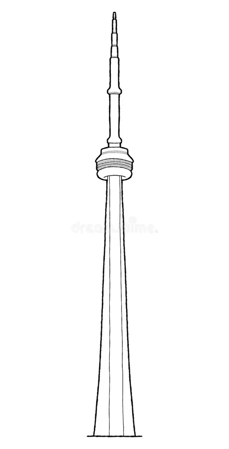 CN Tower Graphic