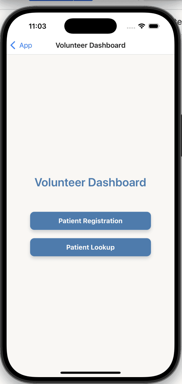 Volunteer Dashboard